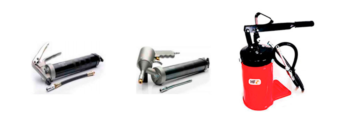 Enrique Freyre S.A.C - Engrasadora Manual ✓ Balde engrasador manual de  palanca con capacidad para 35 libras, provisto de manguera de alta presión  de 1.80 mts. ¿Interesado en Este Producto? 👉